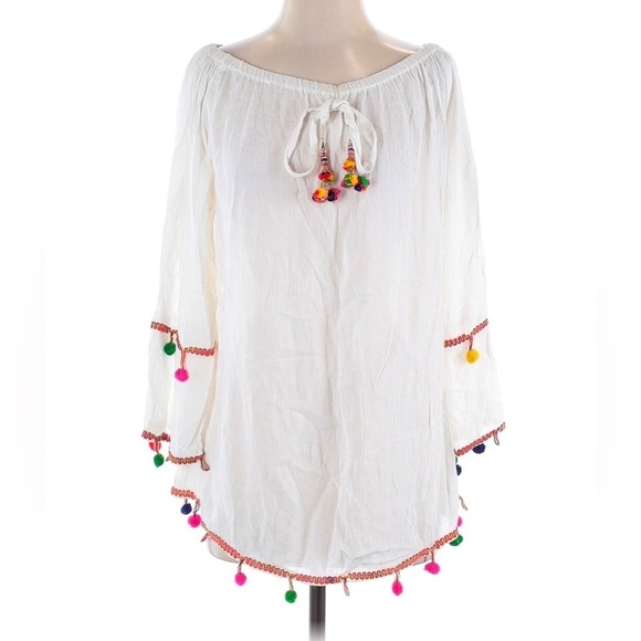 raga havana daze off shoulder mini dress/tunic top - Picture 1 of 3